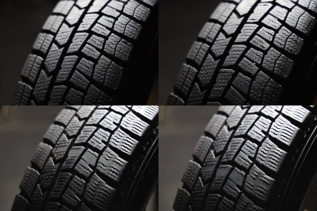 ★バリ山 155/65R13 国産ダンロップ スタッドレス 21年製4本SET 軽自動車 MAXエッセオプティワゴンRアルトセルボパレットラパンミラムーヴ_画像6