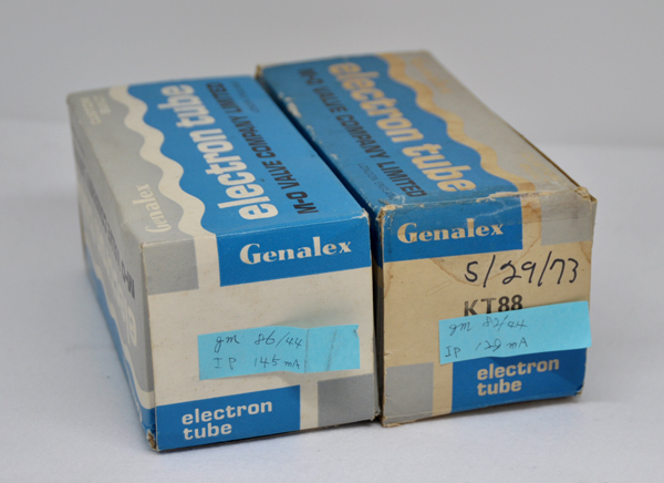 GENALEX GEC / KT88 / NOS / TV-7D / U在經過測量/原始老式管/對 原文:GENALEX GEC/ KT88 /NOS / TV-7D/Uで測定チェック済み / オリジナル・ビンテージ管 /ペア