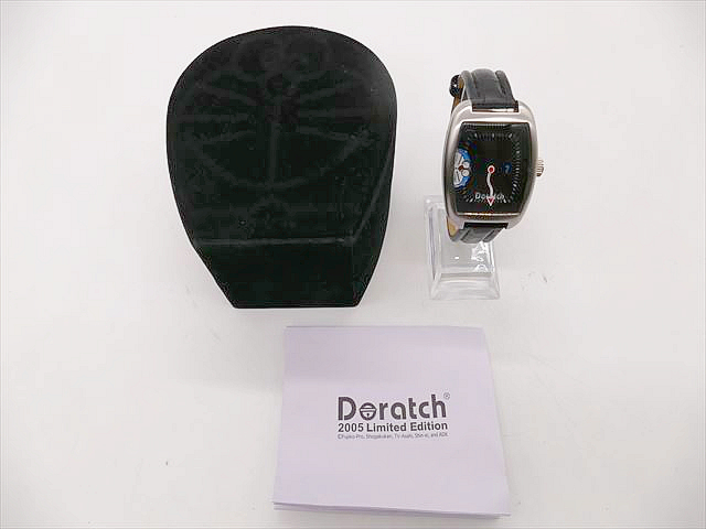 ③　美品　Doratch　ドラッチ　ドラえもん　自動巻き　腕時計　2005 Limited Edition-Emotion　ジャンピングアイズ　限定品