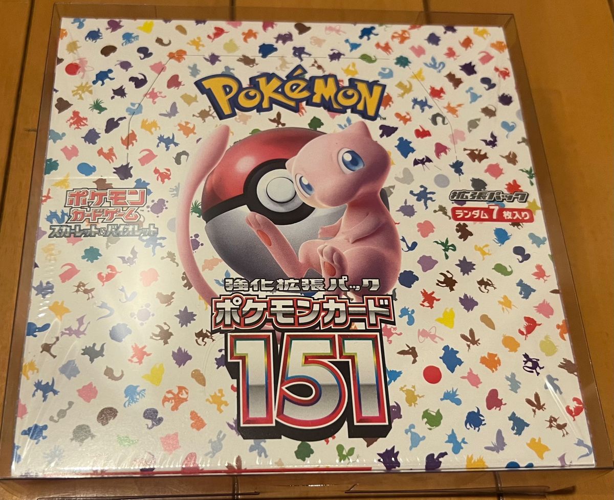 即日発送 ポケモンカード151 box 未開封シュリンク付き｜Yahoo!フリマ