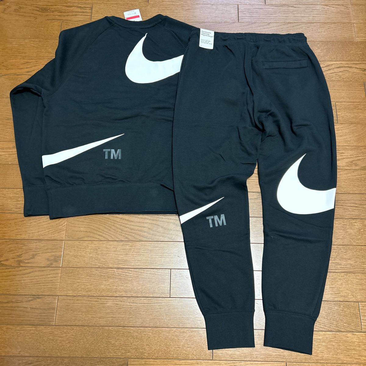 NIKE Lスウッシュ スウェット セットアップ 黒|Yahoo!フリマ NIKE Lスウッシュ スウェット セットアップ 黒|Yahoo!フリマ