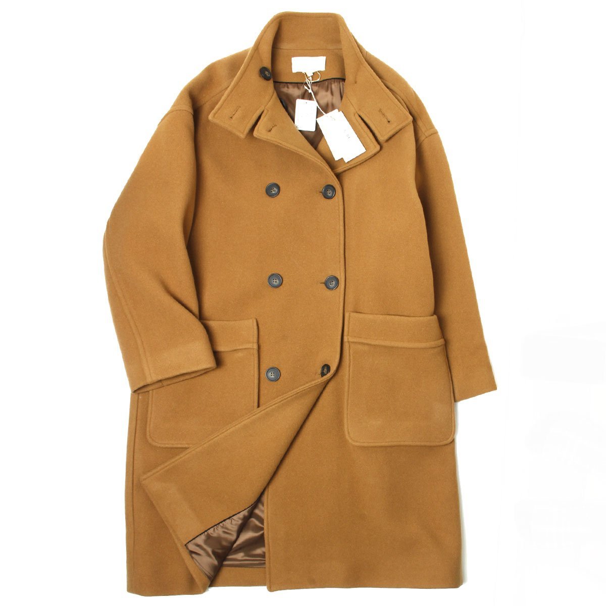 新品 Vanessa Bruno PAVEL MANTEAU WOOL-BLEND パベル ウールコート