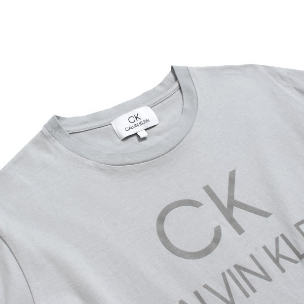 CK CALVIN KLEIN リフレクトシグネチャーロゴ Tシャツ 定価10,120円 KKCBBM0350 シーケー カルバンクライン_画像5