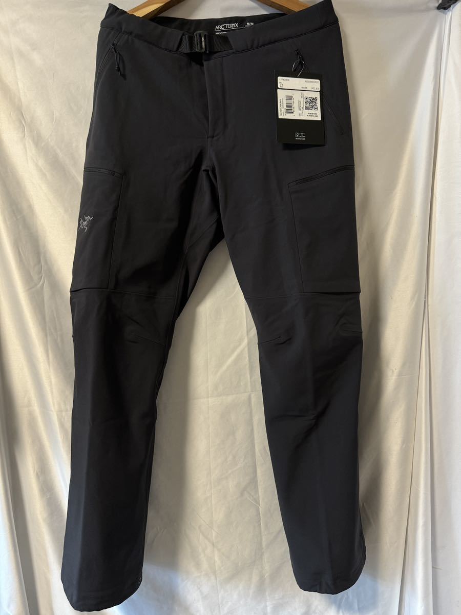 新型 新品 ARC'TERYX Gamma MX Pant Men’s Black Medium ショートレングス アークテリクス パンツ ガンマ _画像1