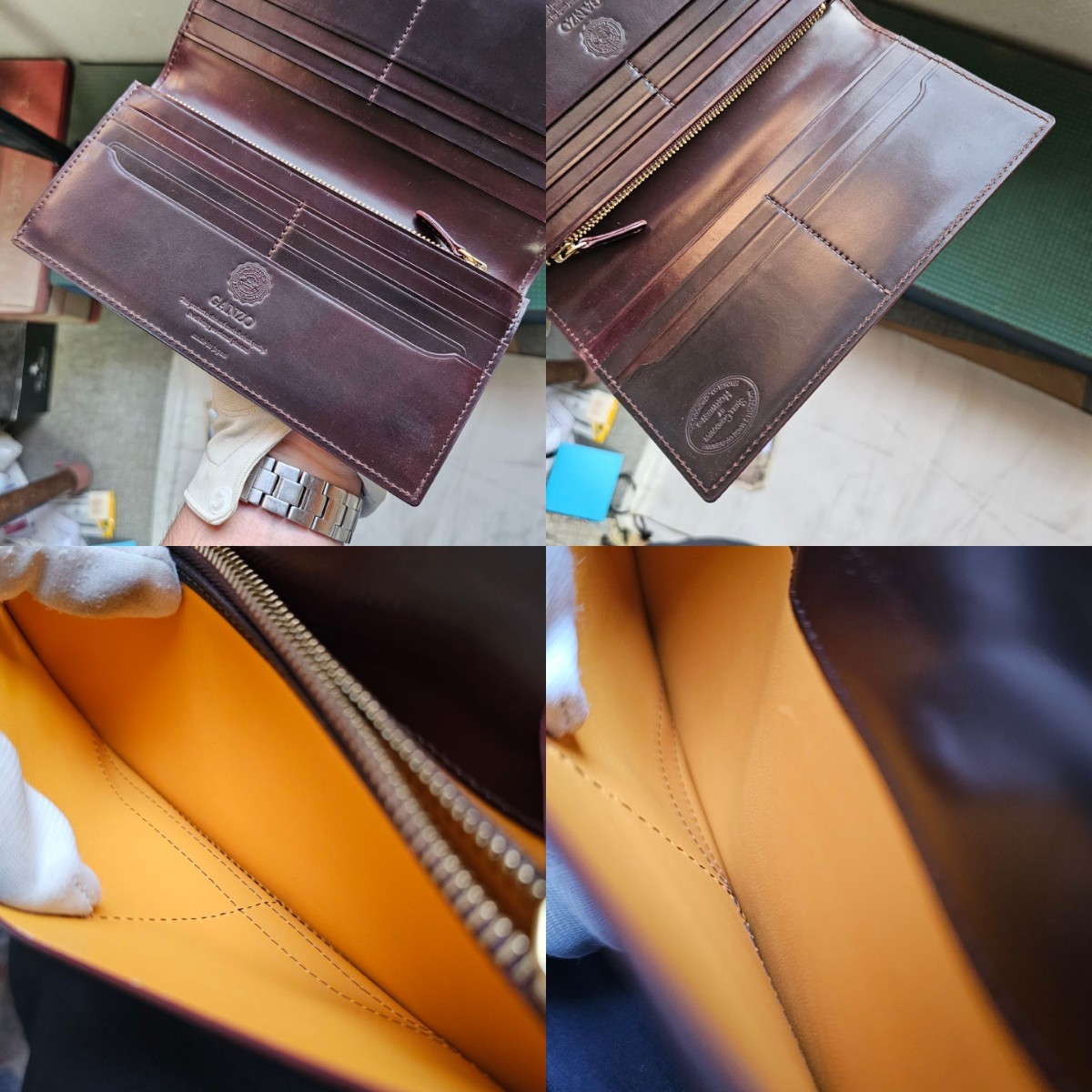 GANZO 交渉歓迎 シェルコードバン ガンゾ コードバン 財布 GANZO 交渉歓迎 シェルコードバン ガンゾ コードバン 財布