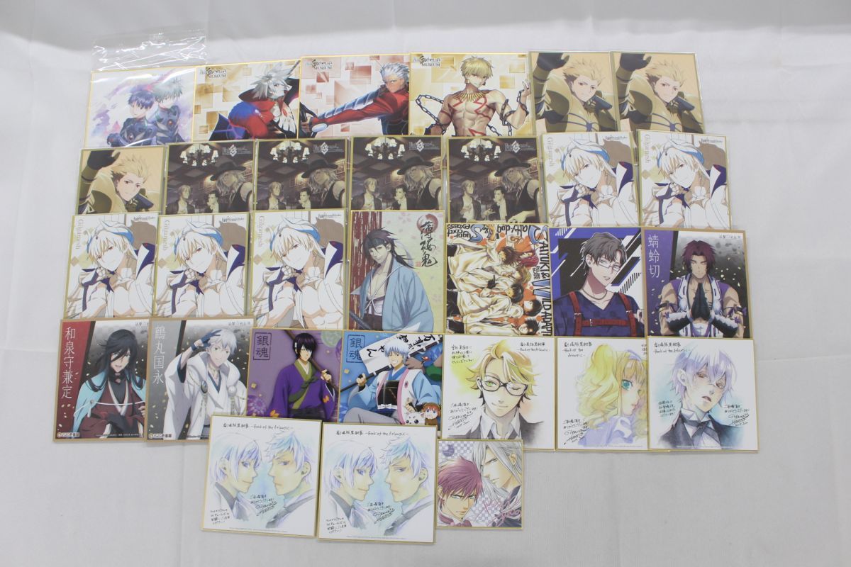 P00】黒執事 Fate FGO 他 色紙 まとめ大量グッズセット品_画像1