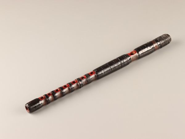 古美術 時代和楽器 竹製 能管 龍笛 三点 時代物 極上品 初だし品 C2646_画像4