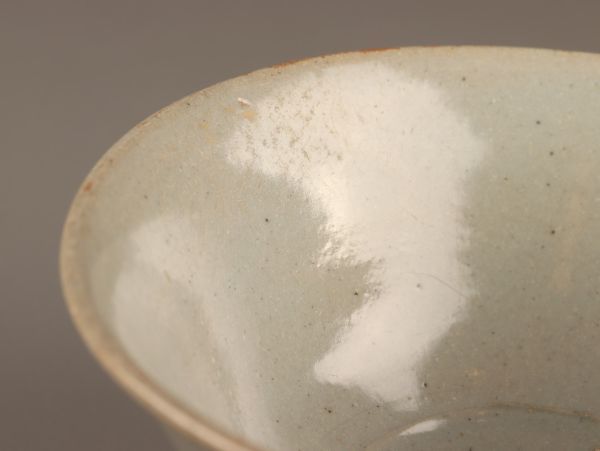 古美術 朝鮮古陶磁器 李朝 白磁 鉢 時代物 極上品 初だし品 C2979_画像6