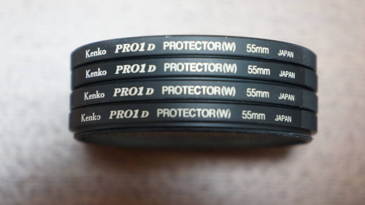 [55mm] Kenko PRO1D PROTECTOR(W) 保護フィルター 680円/枚_画像1