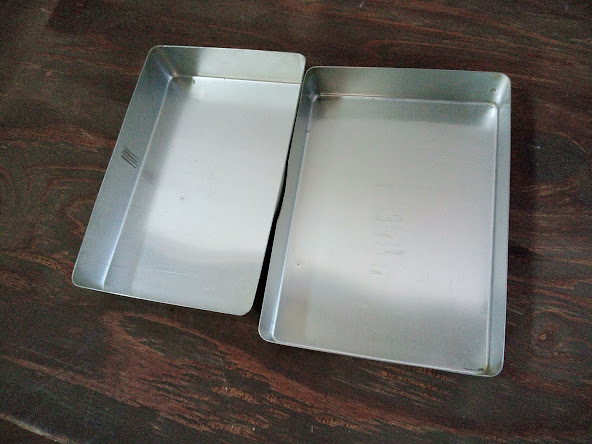 * aluminium lunch box 5 piece set / Tey nen.... case camp leisure box storage box Showa Retro Vintage small articles decoration thing 