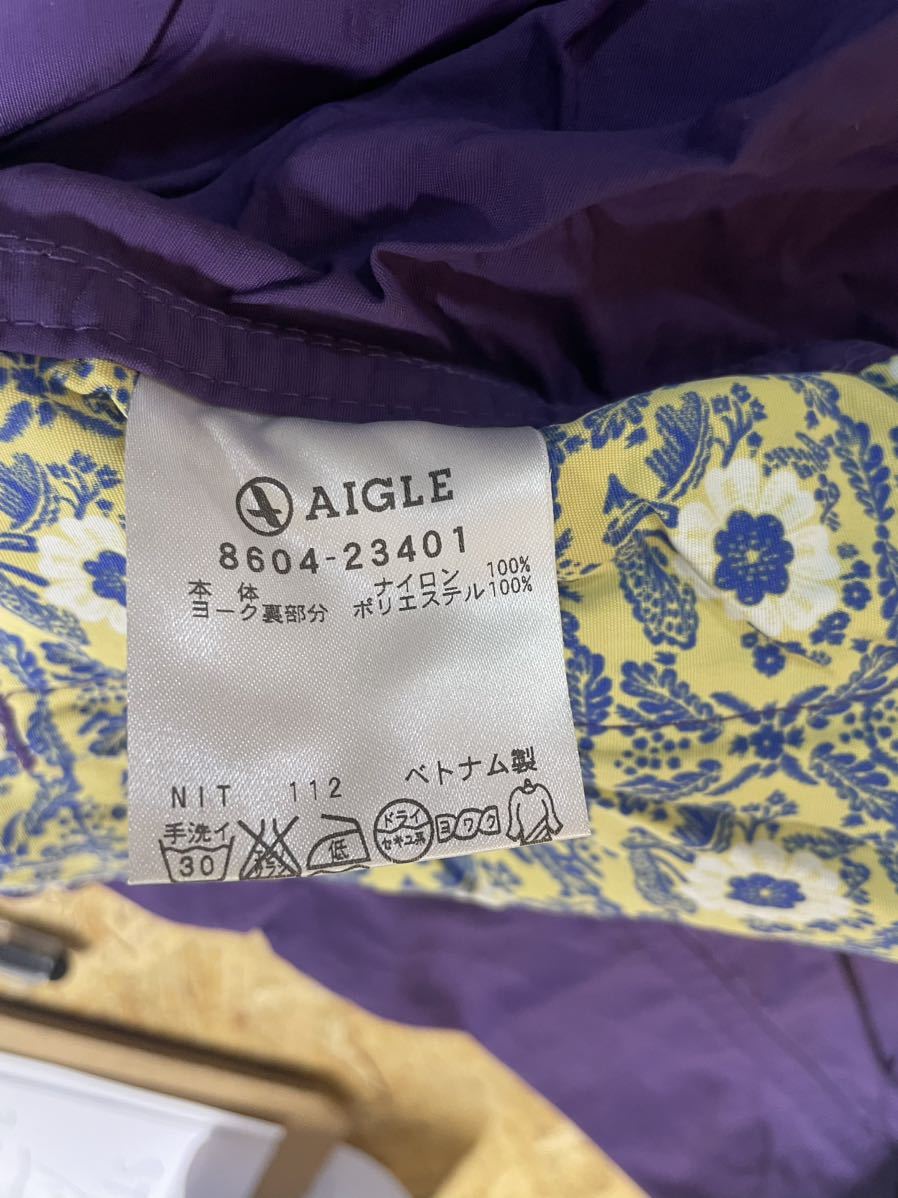 ★良品★AIGLE　マウンテンパーカ　 女性　サイズＳ　8604-23401_画像7