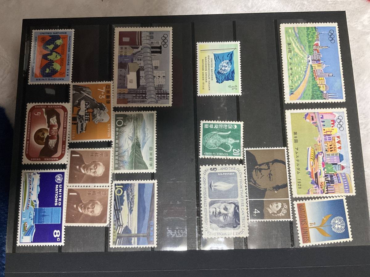 昔の切手、切手帳付_画像3