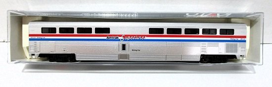 ■【車両美品】KATO Nゲージ 106-3517 Amtrak Superliner Phase III ４両セット A 外国車両 ◆ カトー_画像10