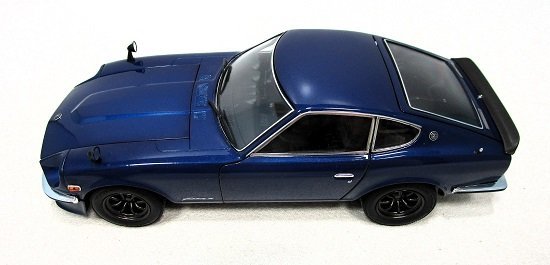 ■KYOSHO 京商 1/18 ニッサン フェアレディ Z-L 1970 (S30) ブルーメタリック (KS08220BL) Nissan Fairlady ミニカー_画像2