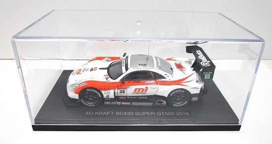 ■EBBRO 1/43 SUPER GT500 2010 MJ KRAFT SC430 & DENSO DUNLOP SARD SC430 ２台セット エブロ ミニカー_MJ KRAFT SC430