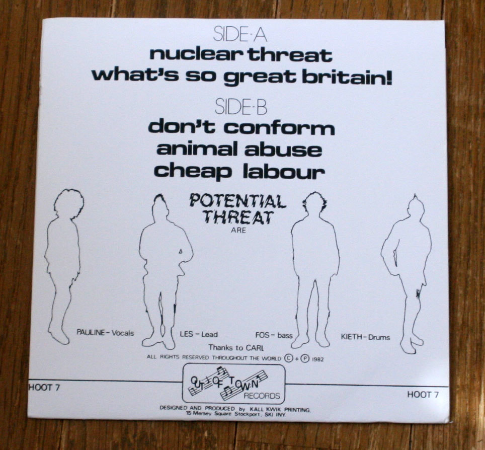 Potential Threat What's So Great Britain! / マーブル盤 EP / Punk, Hardcore, パンク, ハードコア_画像2