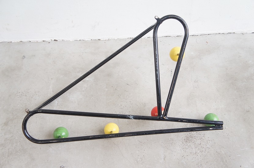  French Mid-century Vintage ROGER FERAUD wall is  truck / coat hanger / hat stand / hang ito all /eames