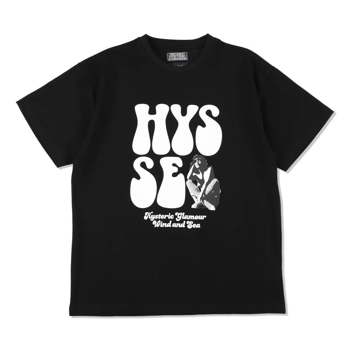 希少サイズ ウィンダンシー HYSTERIC GLAMOUR Tシャツ ブラック S
