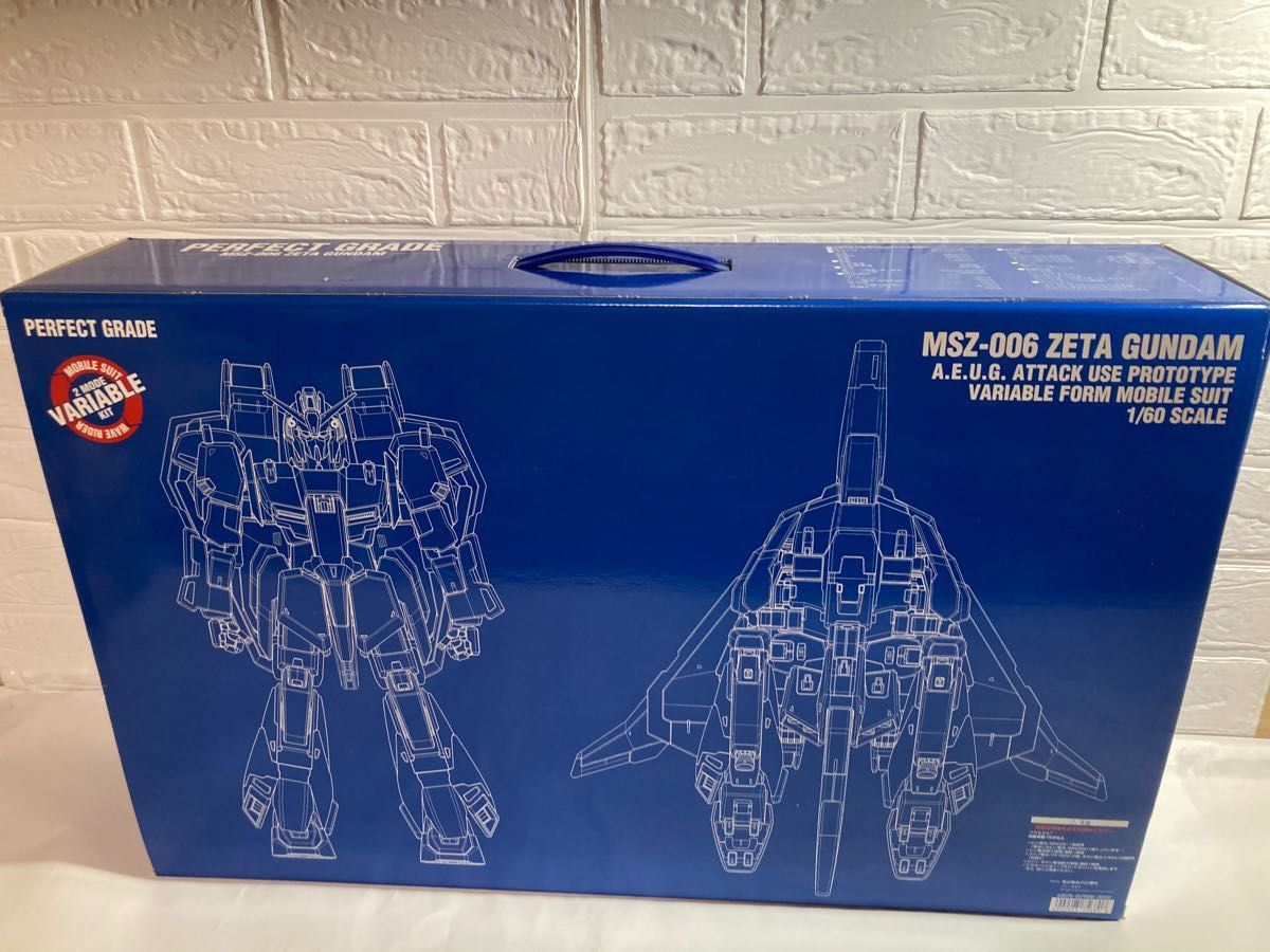 PG 1/60 MSZ-006 ゼータガンダム (機動戦士Zガンダム) /開封済み未組立