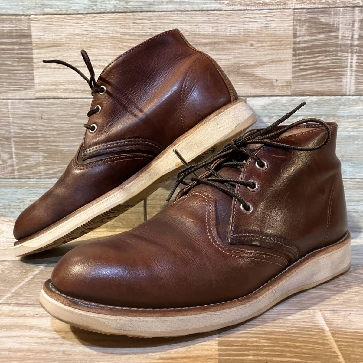Yahoo!オークション - 希少チャッカブーツモデル RED WING Yahoo!オークション - 希少チャッカブーツモデル RED WING