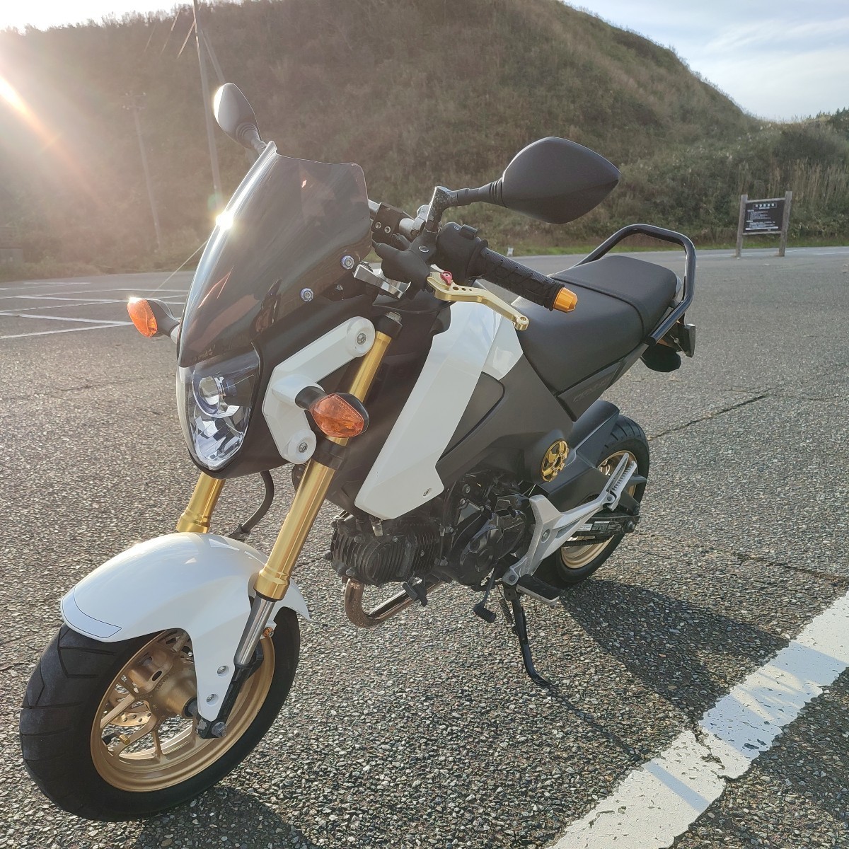 即決■新潟 GROM JC61 自賠責有り 10600km 手渡し可能 グロム_画像6