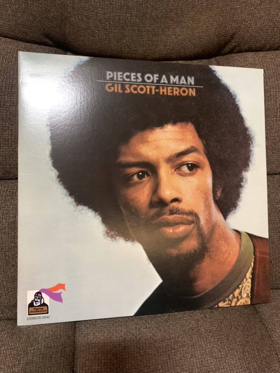 gil scott heron pieces of a man LP FD 10143 flying dutchman 1971 2nd 名盤 rare funk soul jazz 詩人 black poet _画像1