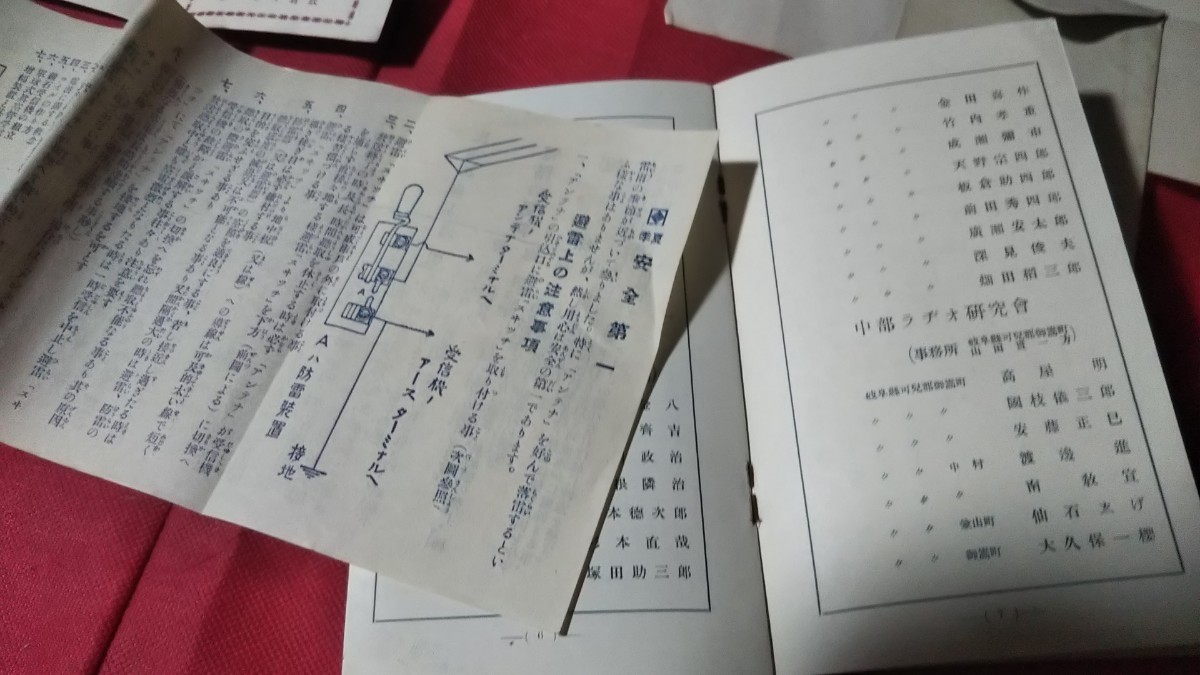 昭和初期名古屋ラジオ放送局開局頃の資料多数_画像5