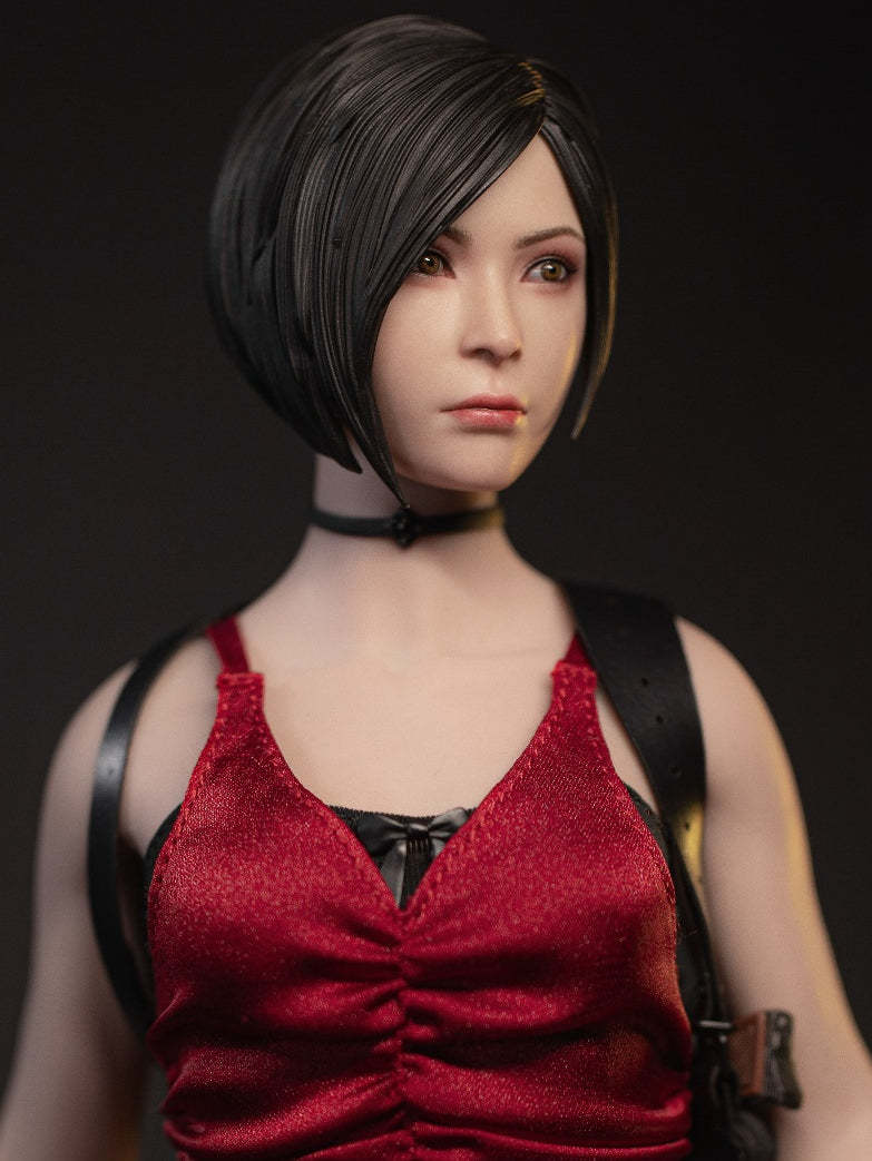 DAMTOYS製 1/6 模型 女性 フィギュア用 部品 装備 衣装 服 エイダ バイオハザード RE2 ドレス 高品質 (未使用_メーカーイメージ画像／使用例