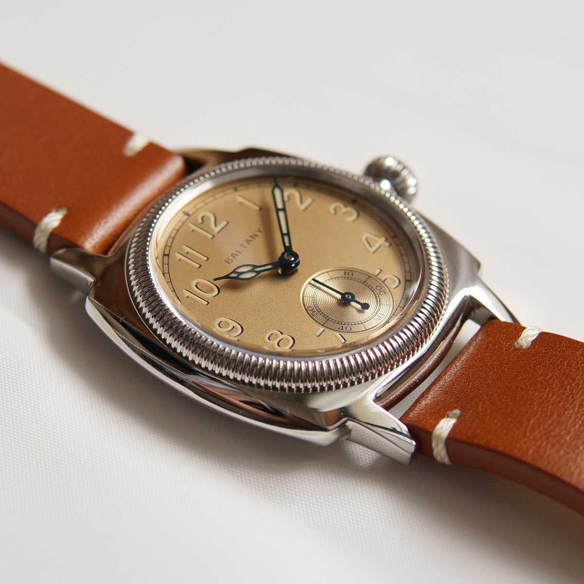 BALTANY バルタニー 1926オイスター S184036C ST1701 自動巻き 腕時計 稼働品 スモセコ ミリタリー_画像2