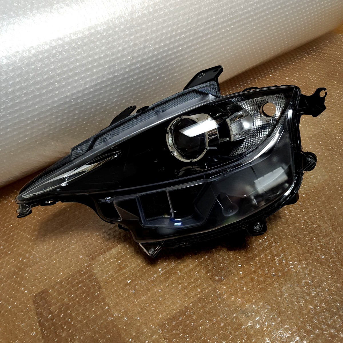 希少 美品 MAZDA ロードスター ND5RC 純正 ヘッドライト 左 助手席側 STANLEY W4098 打刻ケ NDERC ND 棚B869 検索) フォグ グリル テール_画像1