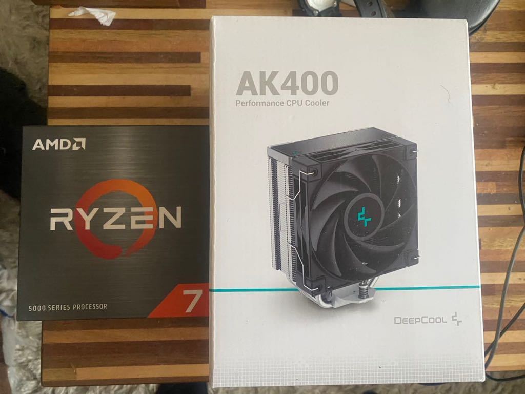 未開封 AMD Ryzen7 5700X + DeepCool AK400(AMD)|売買された