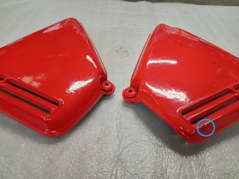  Honda CB250 side cover left right set for searching ( CB350 CLsenia export cowl cover exterior tanker Dream )