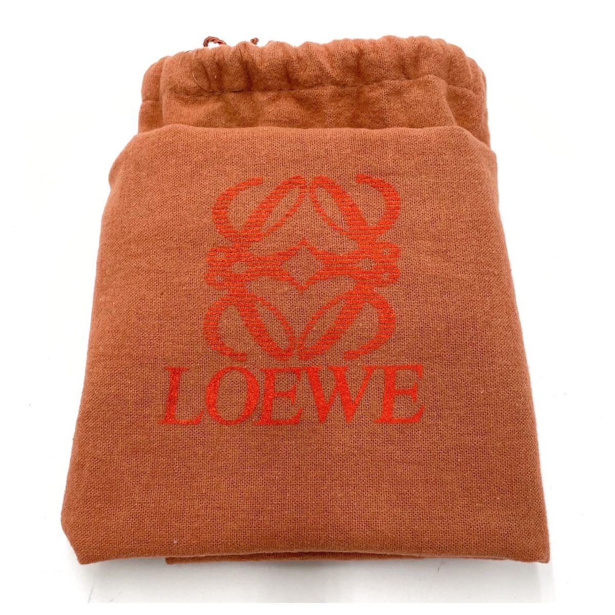 1円【希少モデル】LOEWE ロエベ ベラスケス 2way ショルダーバッグ トート ハンド ツイストハンドル ロゴ型押し レザー ブラウン ゴールド_画像10