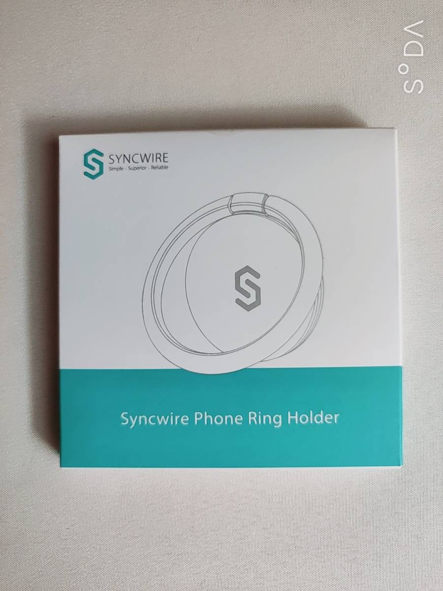 Syncwire スマホリング 携帯リング 薄型 360°回転 落下防止 指輪型の画像6