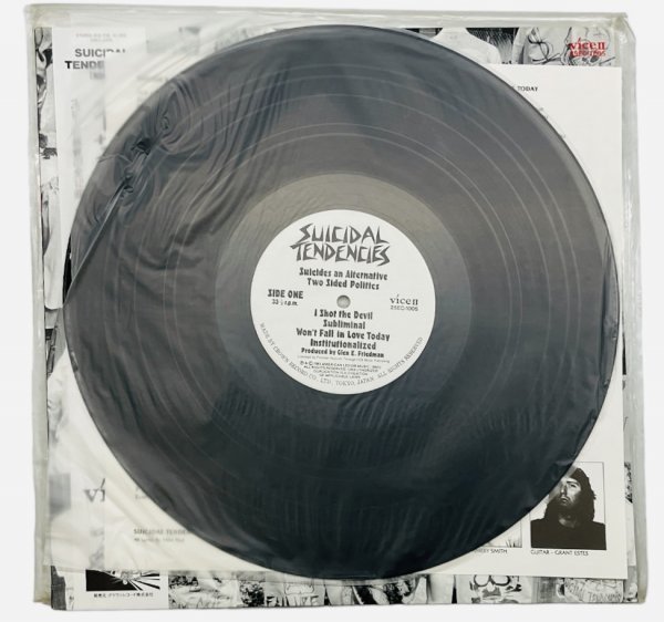 帯付き レコード SUICIDAL TENDENCIES スーサイダル・テンデンシィーズ ロック 25EC-1005_画像3