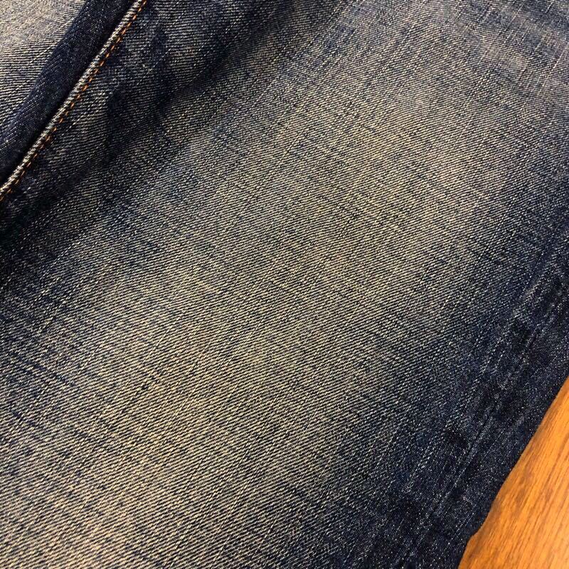 【EK214】Abercrombie&Fitch W28 L30 色落ち加工 ブーツカット ジーンズ ジーパン デニムパンツ メンズブランド古着 アバクロ 送料無料