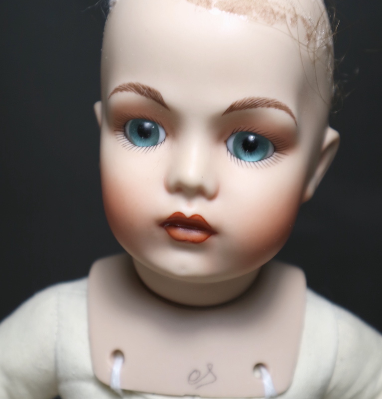 裸ん坊の ブリュ おチビちゃん byメアリー・ベナーさんのメーカーコラボ/お人形遊び ドールドレスのトルソー アーテー ジュモー_画像1