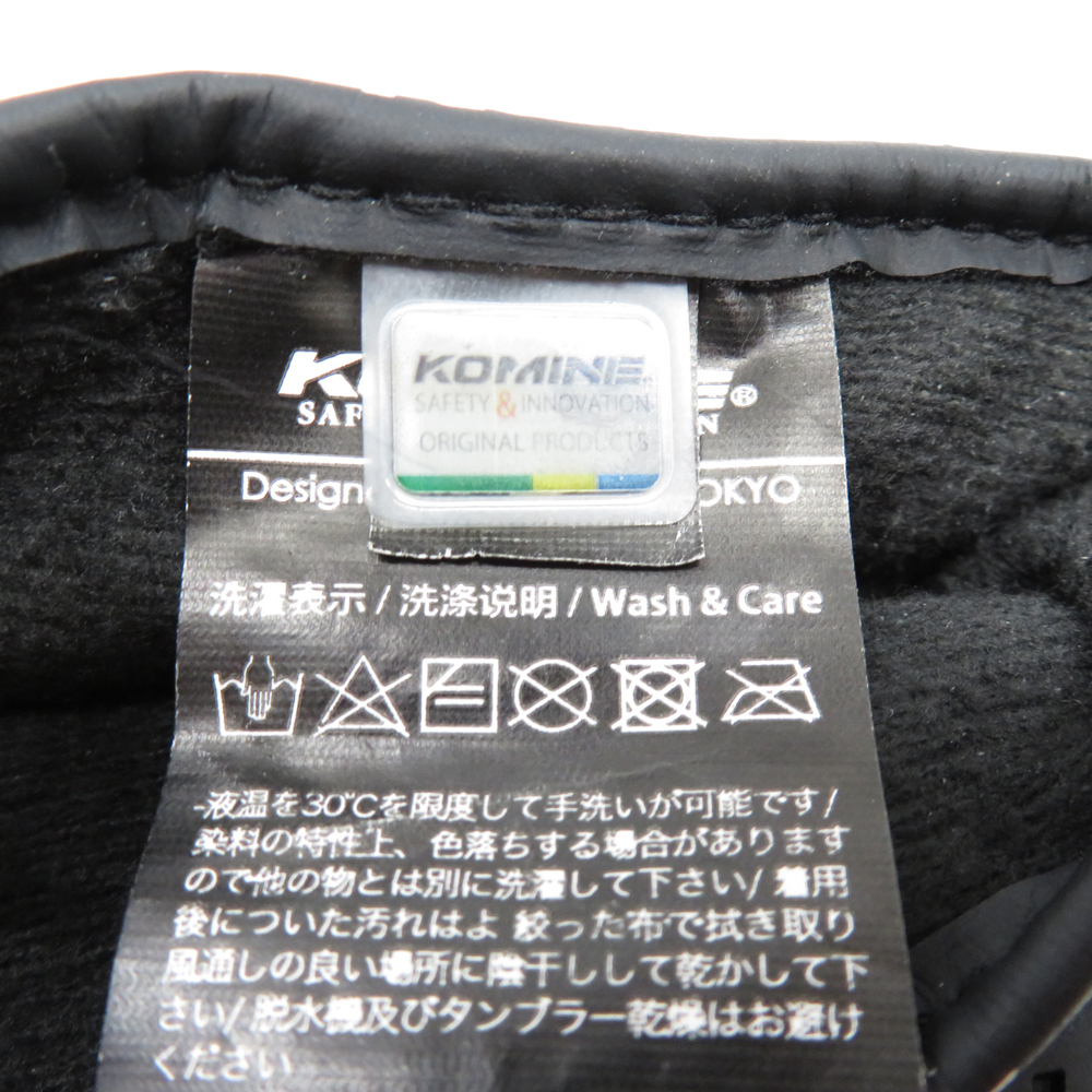 KOMINE コミネ GK-801 ライディング ウィンターグローブ カルタゴ BLACK-WOOD-CAMO ブラック系 L [240001885700] バイクウェア メンズ_画像5