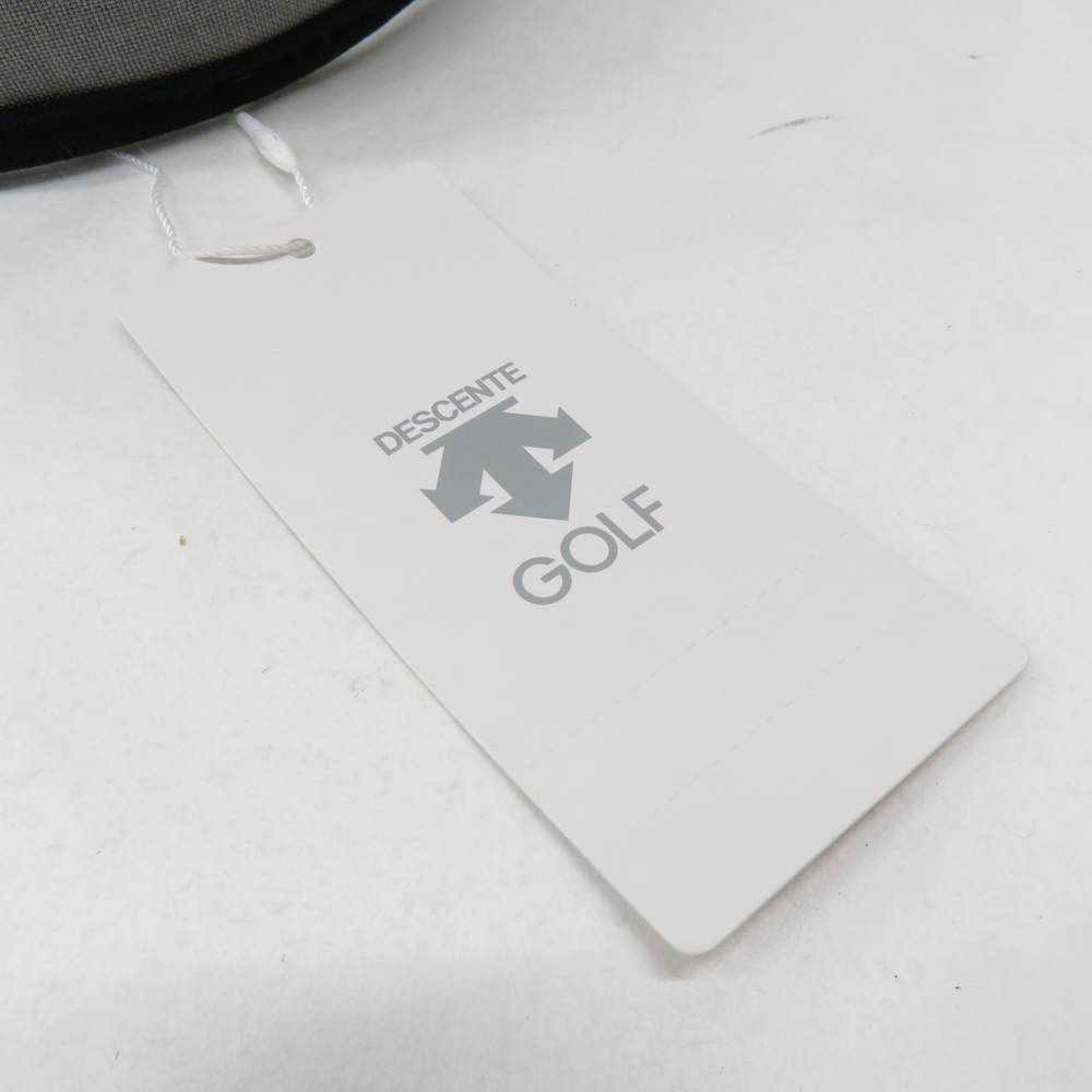 【新品】DESCENTE GOLF デサントゴルフ サンバイザー グレー系 F(55-57cm) [240101061700] ゴルフウェア_画像6