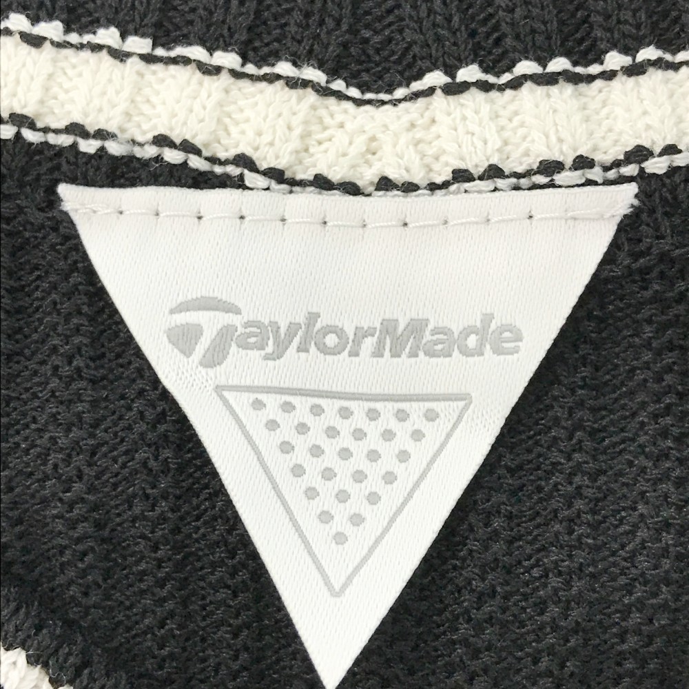 【1円】【新品】TAYLOR MADE テーラーメイド ニットセーター ブラック系 L [240001984084]_画像6