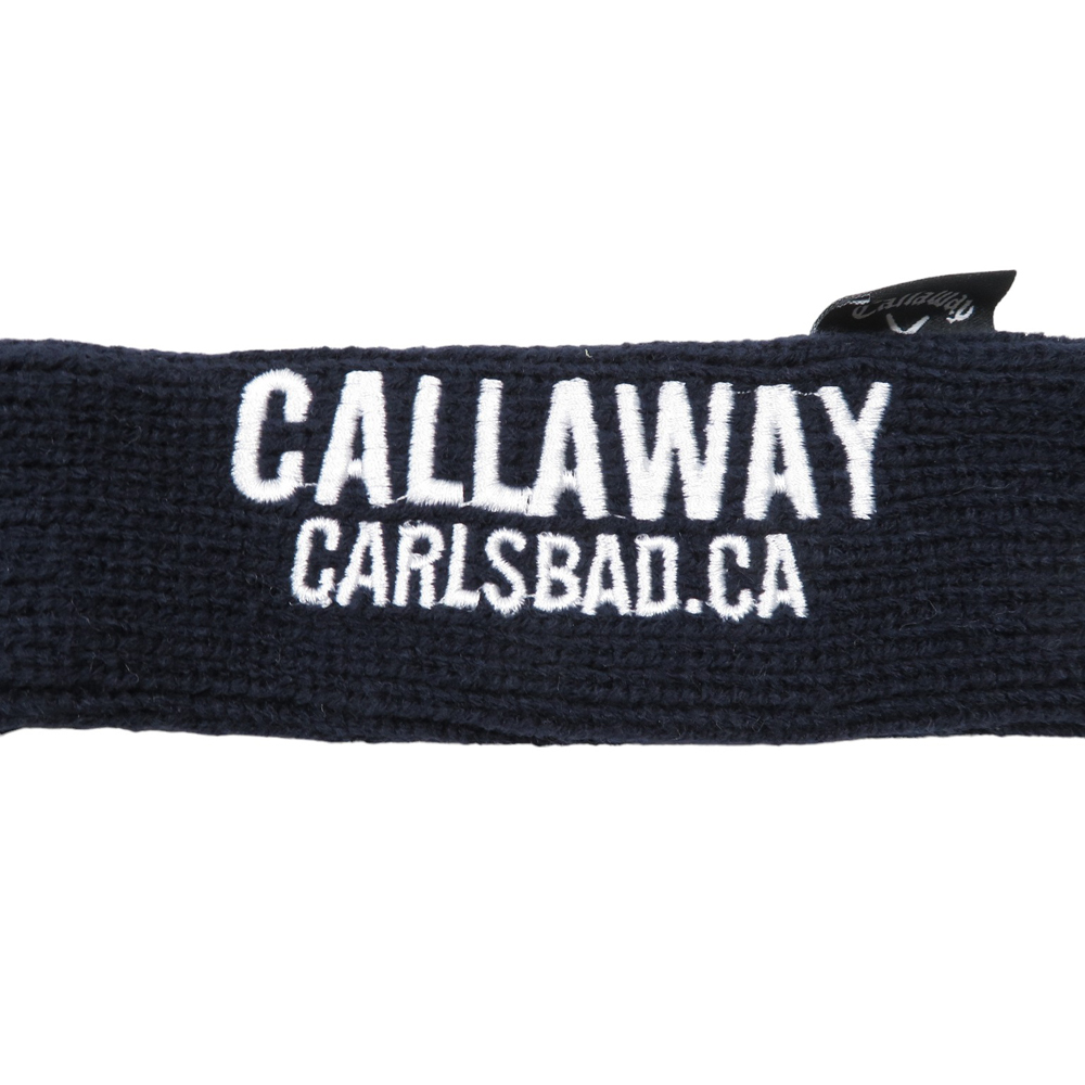 CALLAWAY キャロウェイ 2023年モデル ニットヘッドカバー 3点セット ネイビー系 FW、UT×2 [240101059999] ゴルフウェア_画像4