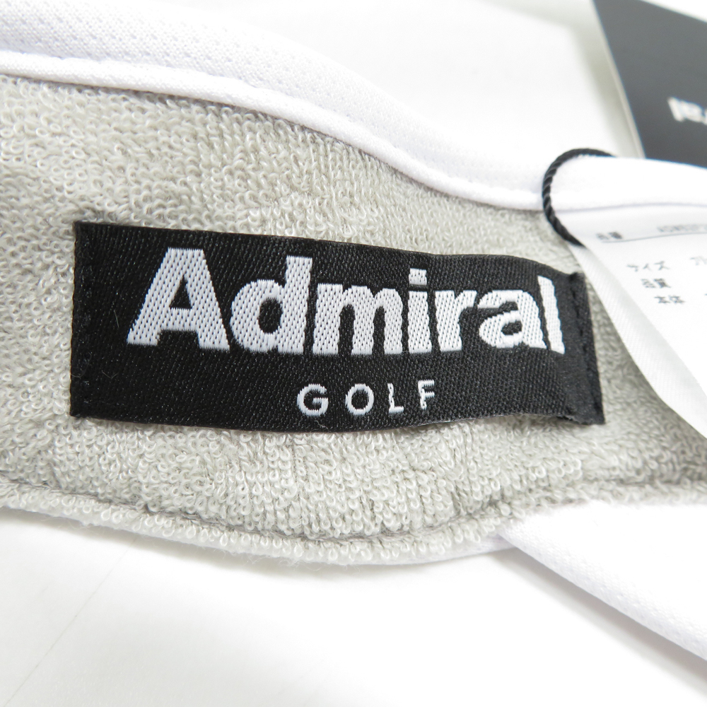 [ новый товар ]ADMIRAL Admiral 2022 год модели козырек оттенок белого свободный [240101066247] Golf одежда 