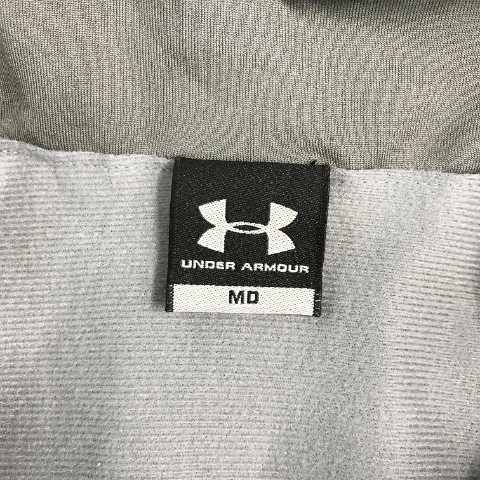 【1円】UNDER ARMOUR アンダーアーマー 裏起毛ジップジャケット ブラック系 MD [240001757049]_画像5