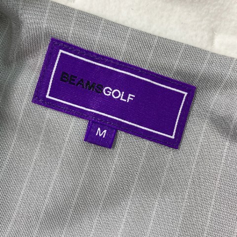 BEAMS GOLF ビームスゴルフ 2WAY 蓄熱 フルジップジャケット ホワイト系 M [240001898666] ゴルフウェア メンズ_画像5