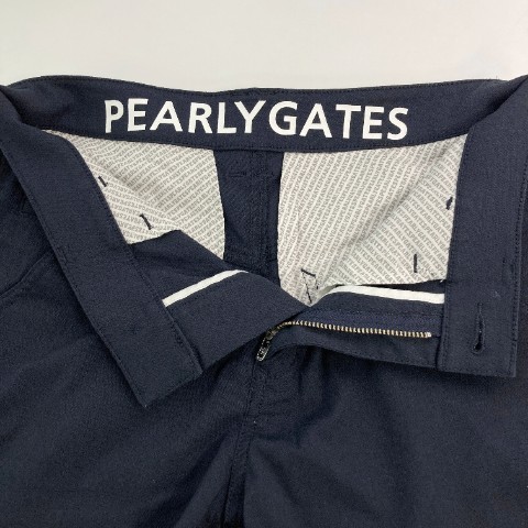 PEARLY GATES パーリーゲイツ 2021年モデル ショートパンツ ネイビー系 0 [240101061301] ゴルフウェア レディース_画像3