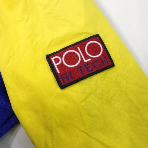Polo by Ralph Lauren ポロ バイ ラルフ ローレン HI-TECH COLOR BLOCKED HOODIE プルオーバーパーカー ネイビー系 L [240101058735]_画像4