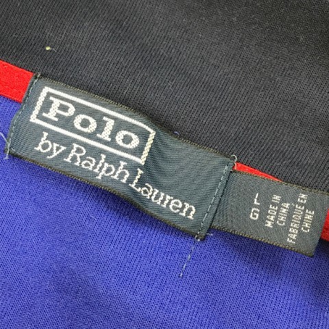 Polo by Ralph Lauren ポロ バイ ラルフ ローレン HI-TECH COLOR BLOCKED HOODIE プルオーバーパーカー ネイビー系 L [240101058735]_画像5