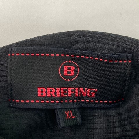 BRIEFING GOLF ブリーフィング 長袖ハイネックインナーTシャツ ブラック系 XL [240101069356] ゴルフウェア メンズ_画像7