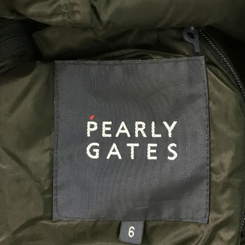 【1円】PEARLY GATES パーリーゲイツ 2021年 4WAYダウンジャケット 総柄 ブラック系 6 [240001979982]_画像6