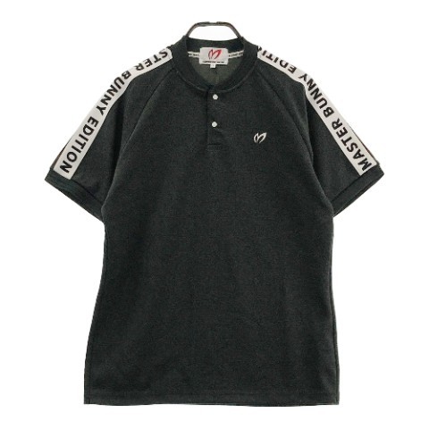 MASTER BUNNY EDITION マスターバニーエディション 半袖Tシャツ サイドロゴライン グリーン系 5 [240001899591] ゴルフウェア メンズ